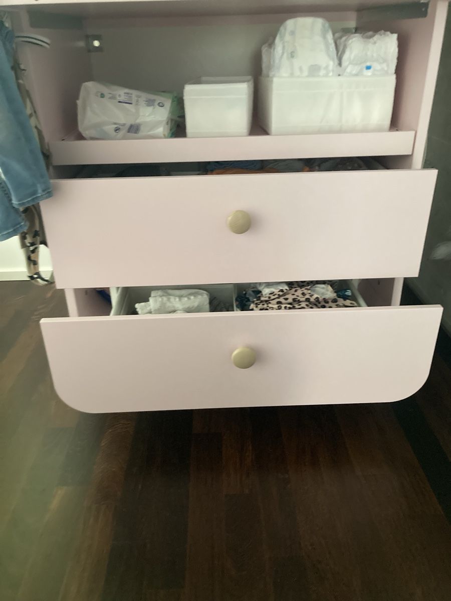 Ikea Fasciatoi & Accessori: Wickeltisch MYLLRA in ROSA – Usato da Sempach venduto da diegito_87 3