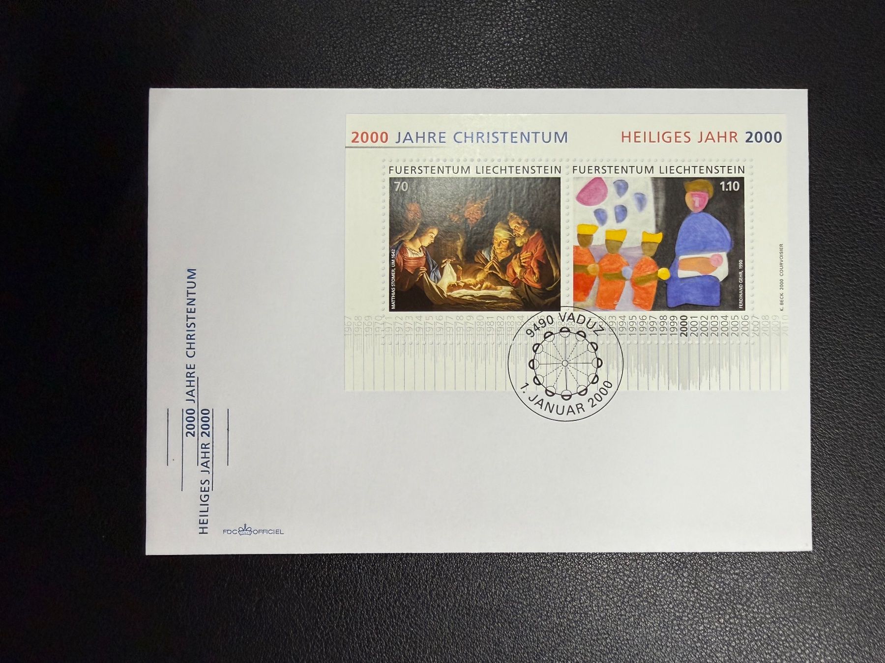 Tous les timbres: Liechtenstein FDC 2000 – D'occasion à oberrüti par jeanmei