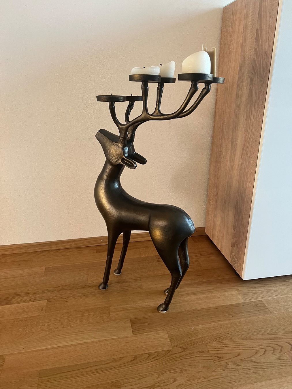 Statuette: Reh aus Metall – Usato da Glattpark(Opfikon) venduto da genevoise