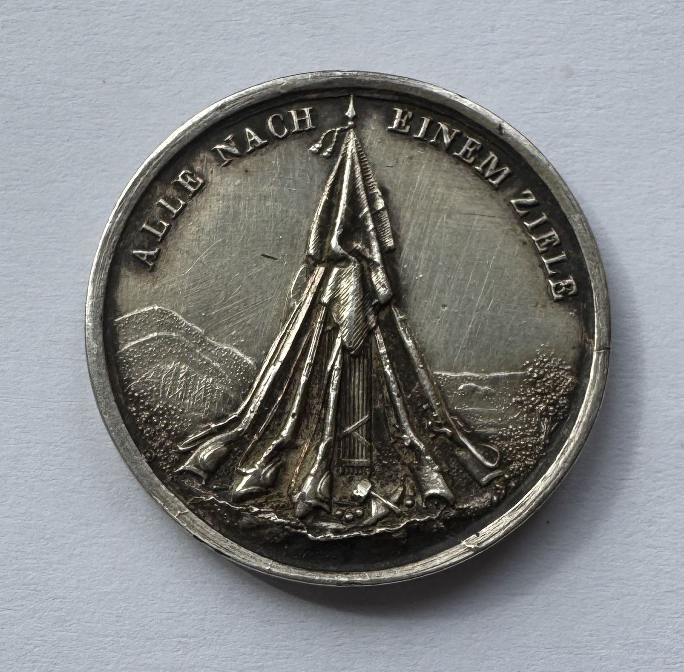Medaillen: 1830 Schützenmedaille Bern Silber – Gebraucht aus Kirchberg SG von Z-Collection