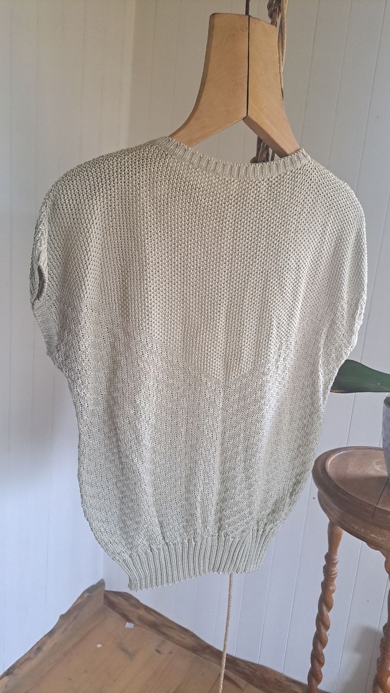 Pulls & Sweat-shirts: ANGELO SANTANGOSTINO 80s Vintage Pullunder Pulli L -wie M 38 – D'occasion à Mollis par Fauchi99 6