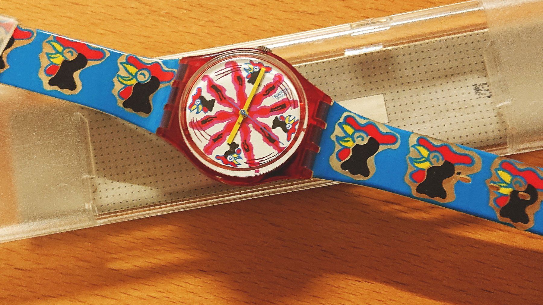 Swatch Orologi: Swatch Armbanduhr Chiccirichi 1992 – Usato da Reinach BL venduto da Hampe45 7