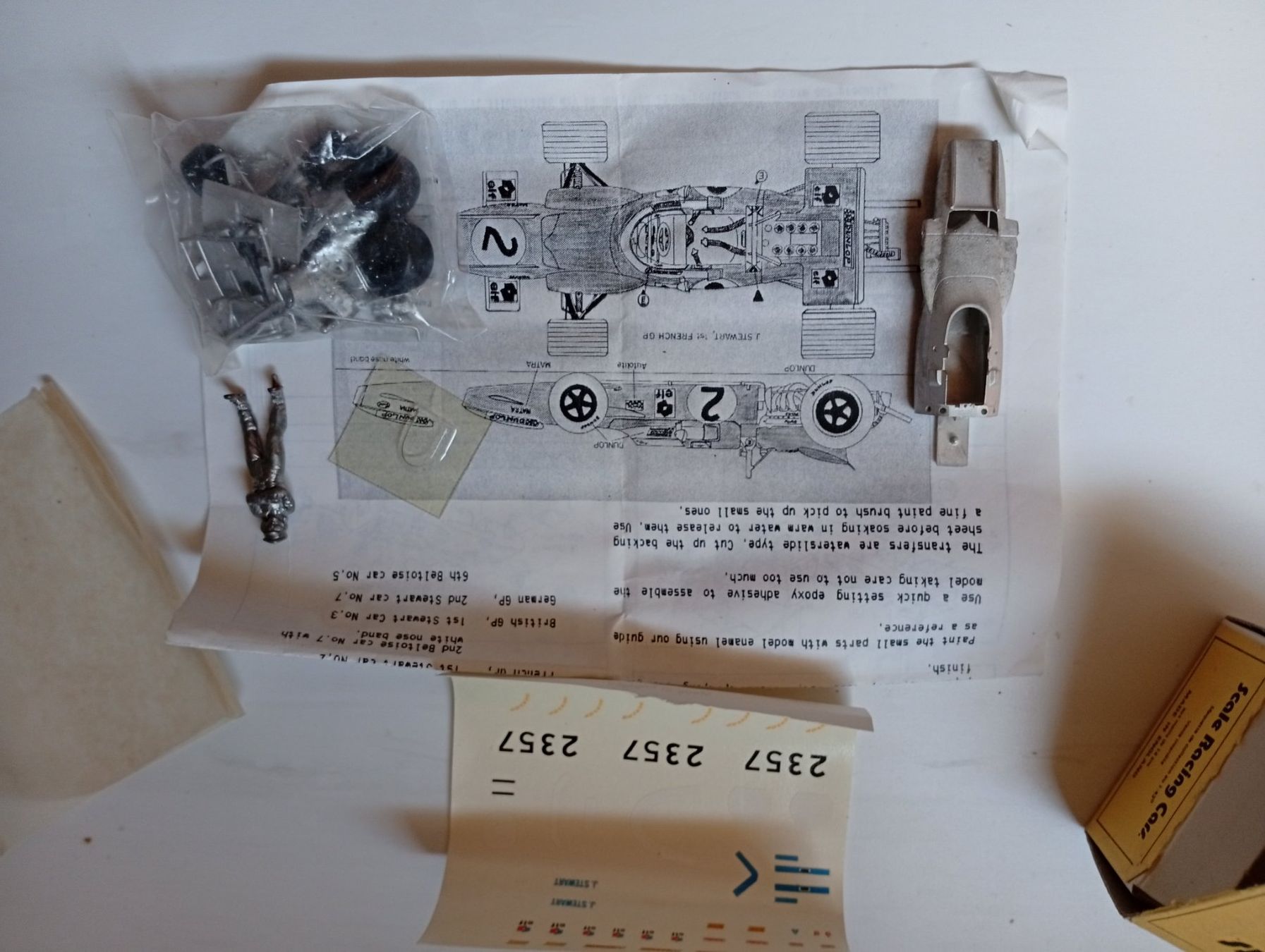 Matra Voitures modèles: Kit 1/43 Matra MS80 J.Stewart – D'occasion à Alle par Rissor 1