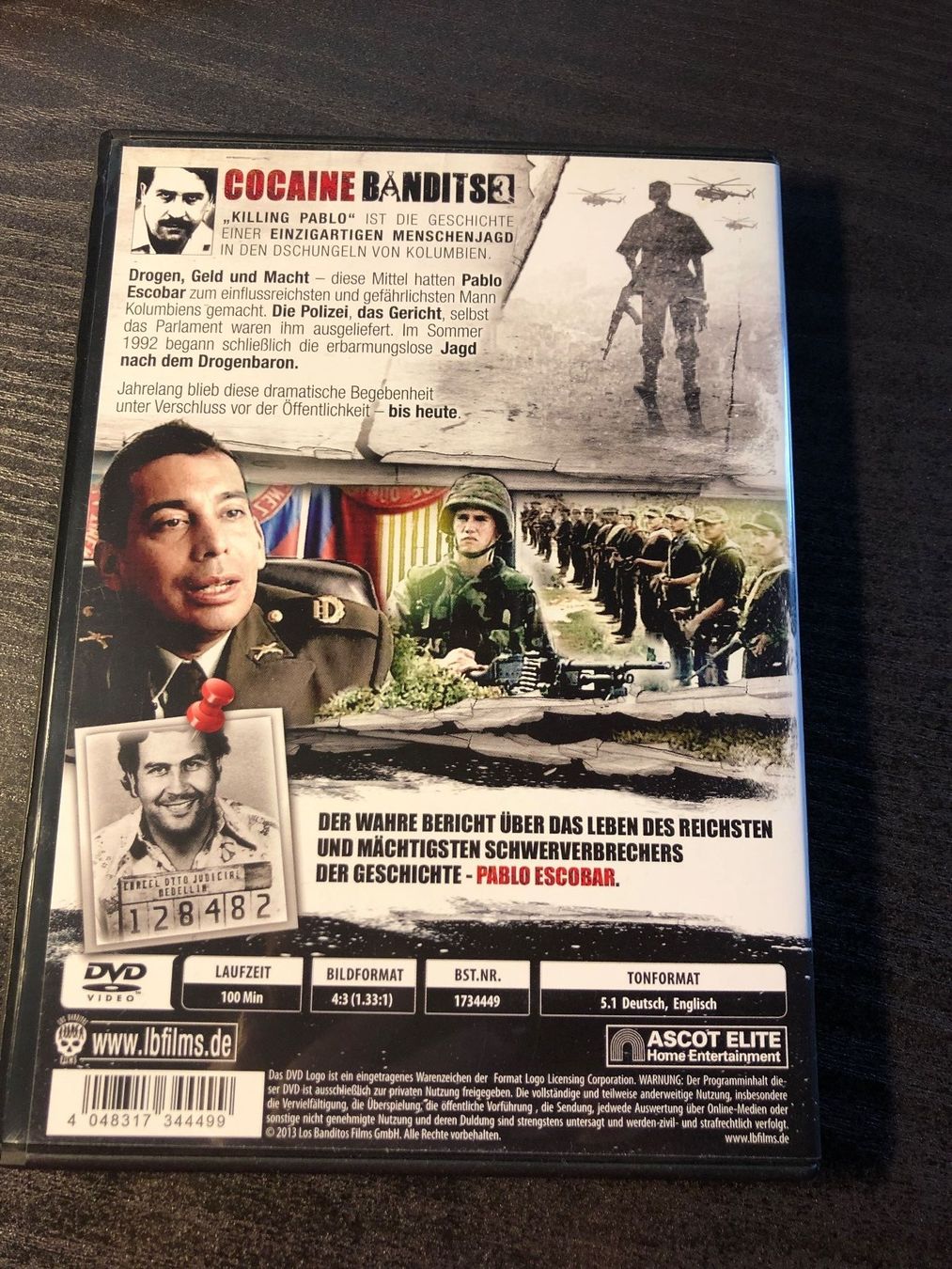 Tutti i DVDs: DVD Killing Pablo Cocaine Bandits – Usato da Schübelbach venduto da Dolly990_2 1