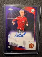 Topps Chrome Schüller Manchester United Autograph 46/75