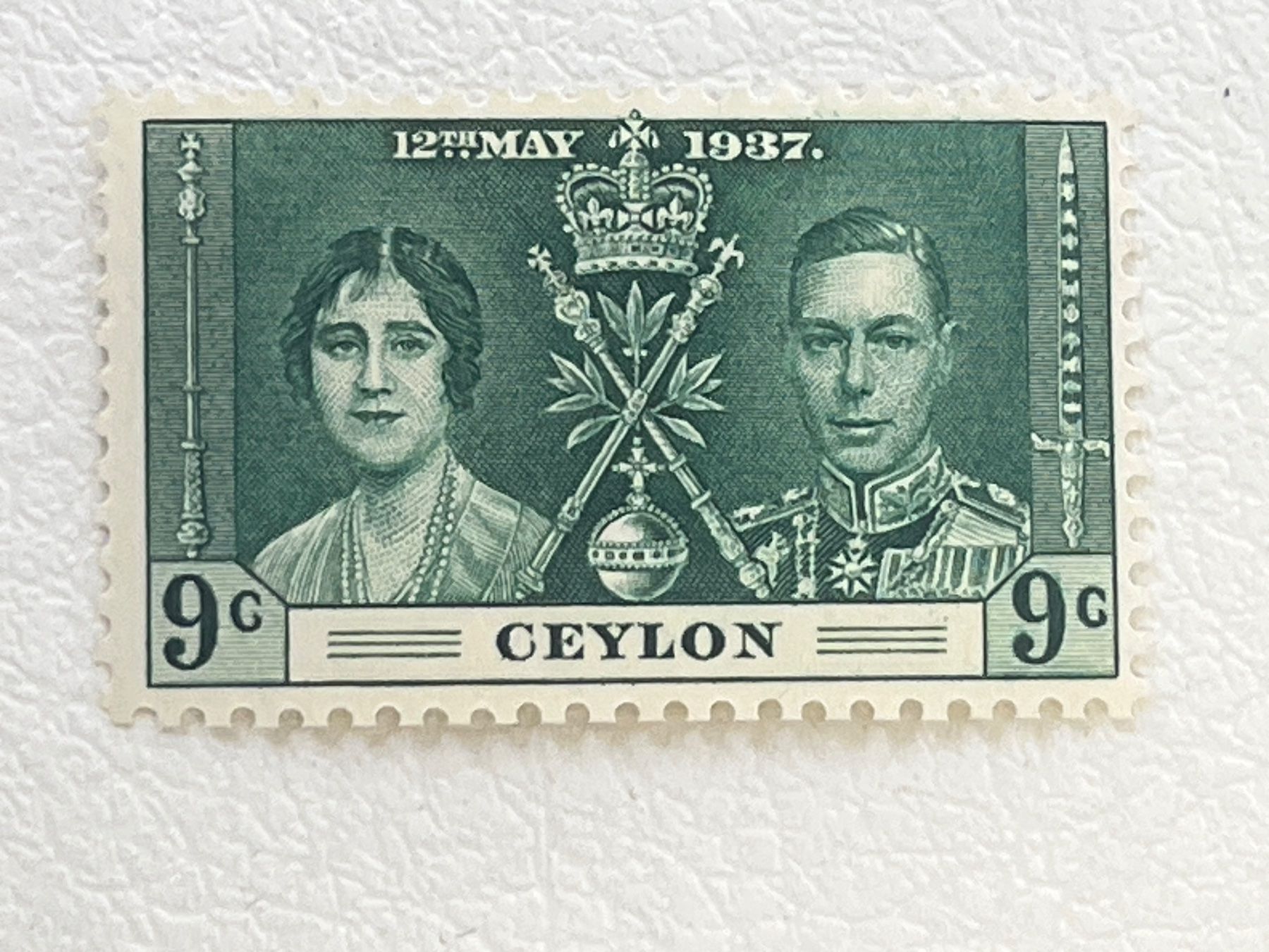Alle Briefmarken: Ceylon Briefmarke – Gebraucht aus Chiasso von AzenYa