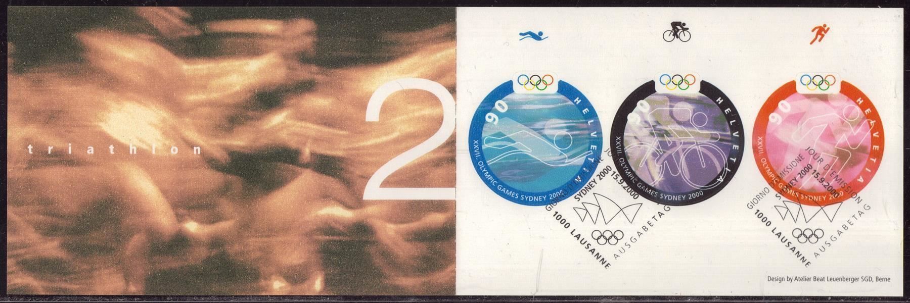 Tutti i francobolli: 2000 MH Olyp. Sydney 0-103   ET KW 10.- – Usato da Eggersriet venduto da stamp303 1