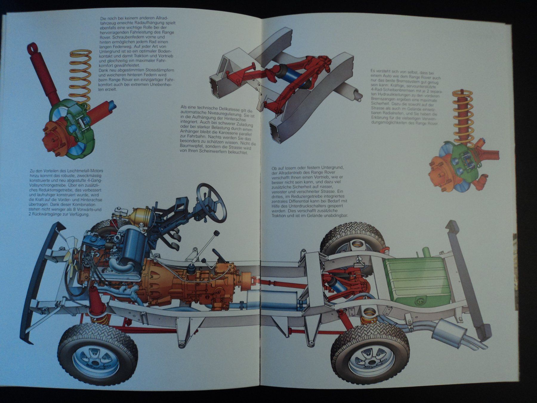 Rover Documenti: Prospekt Range Rover MK1 1970er – Usato da Schwarzenburg venduto da modelCARama 5