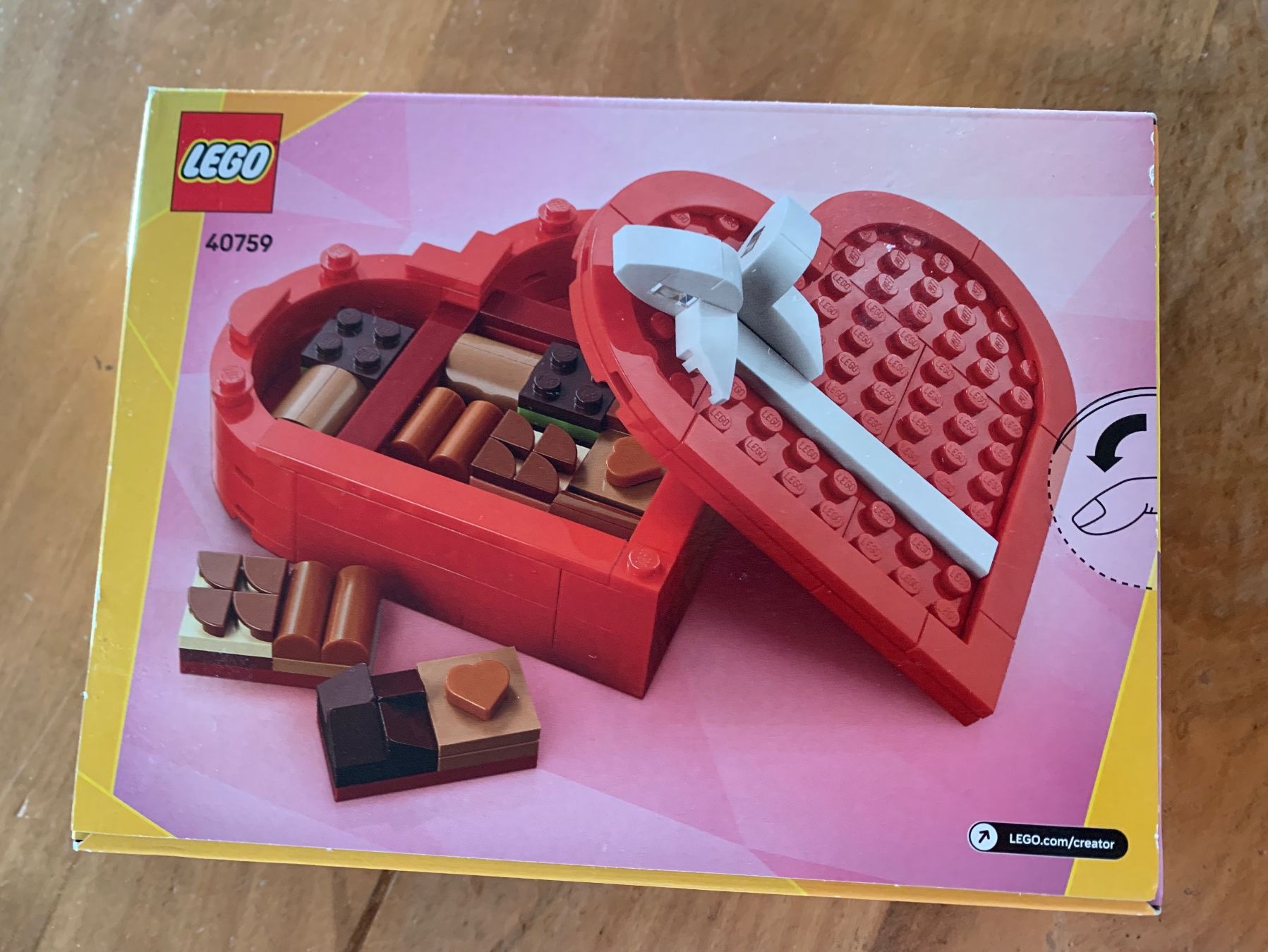 Lego Baukästen: LEGO Valentinsherz – Neu und originalverpackt aus Wohlen AG von samoali