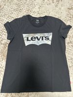 T-Shirt Levi's schwarz mit Logo Print Grösse M
