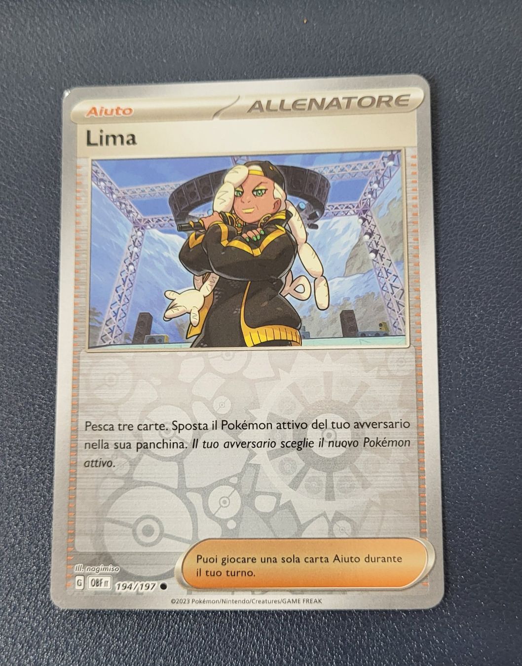 Pokémon Sammelbilder & Trading cards: Pokemon 194/197 Lima Comune Reverse ITA – Gebraucht aus Lugano von pan_5zpg