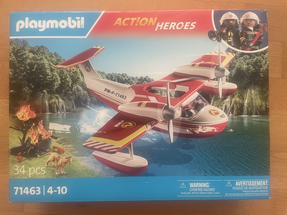 Playmobil Jouets: Playmobil Fire Rescue Plane 34 pcs – Neuf avec emballage d'origine à Uster par lukas333