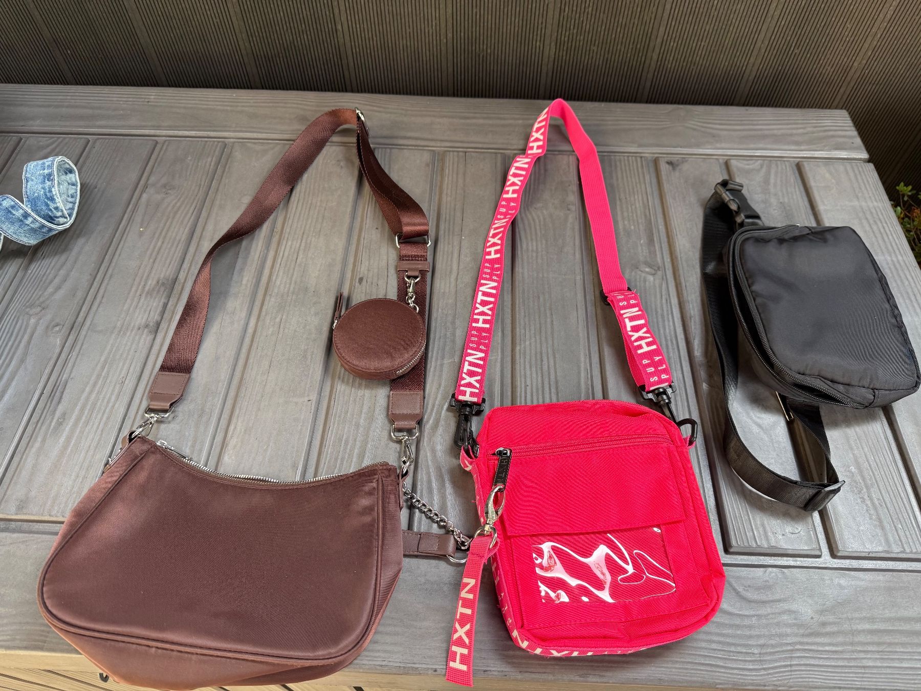 Borse da donna: 3 Textil Taschen - Umhängetasche Bauchtasche – Nuovo (secondo la descrizione) da Basel venduto da jetzt-wird-gemistet