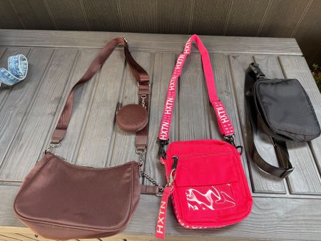 3 Textil Taschen - Umhängetasche Bauchtasche