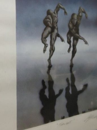 Gemälde: Bild Moderne Kunst 54X43,5cm – Gebraucht aus Zürich von liquidation-cobra 1