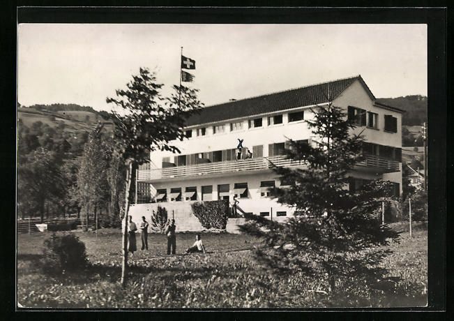 Cartoline postali: Oberägeri, Ferienheim Christofferushaus – Usato da Berlin venduto da bartko-reher