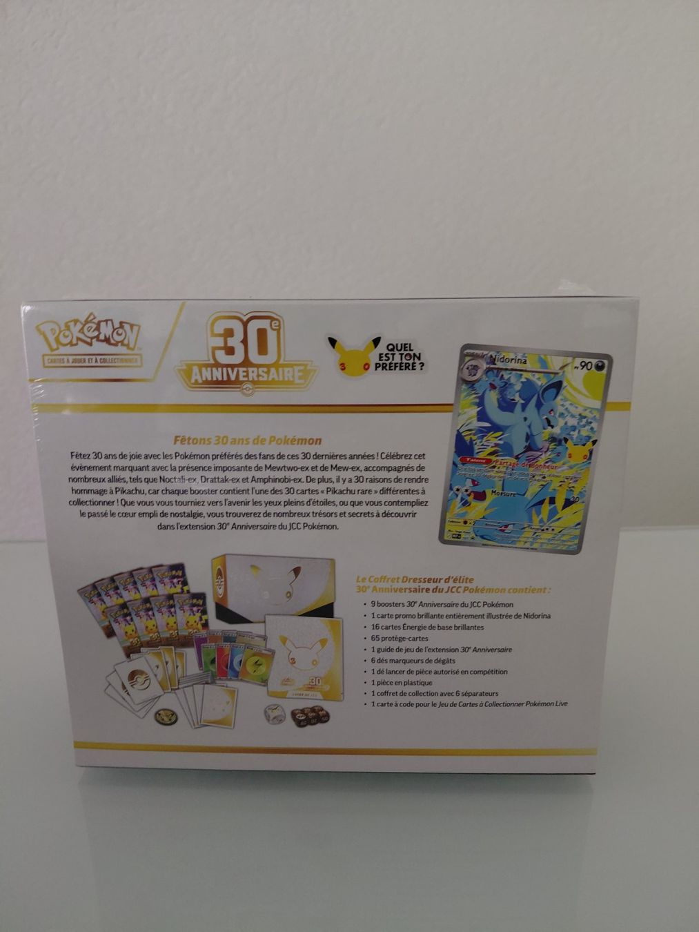 Pokémon Sammelbilder & Trading cards: ETB Pokémon 30 ans Fr scellée – Neu und originalverpackt aus YVERDON-LES-BAINS von Tony-no 2