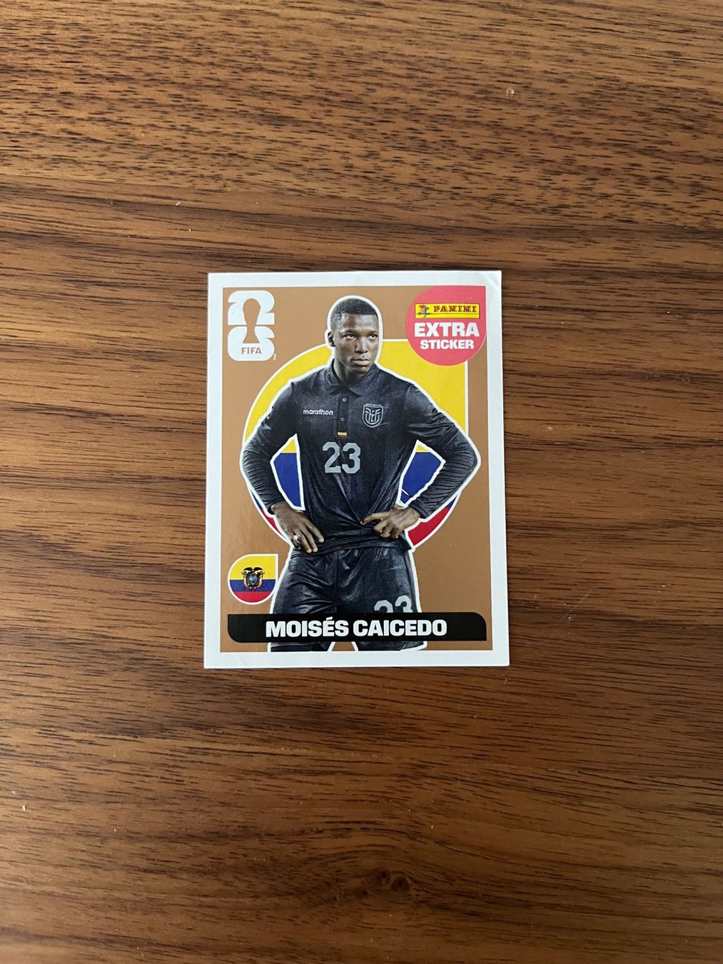 Panini Sammelbilder & Trading cards: Panini WM 2026 Extra Sticker - Moises Caicedo "Bronze" – Neu und originalverpackt aus Luzern von strandbar90