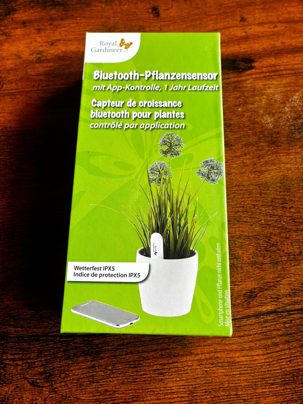 Misurare: Royal Gardiner Bluetooth-Pflanzensensor set a6Stk – Nuovo (secondo la descrizione) da Zollbrück venduto da outlet16