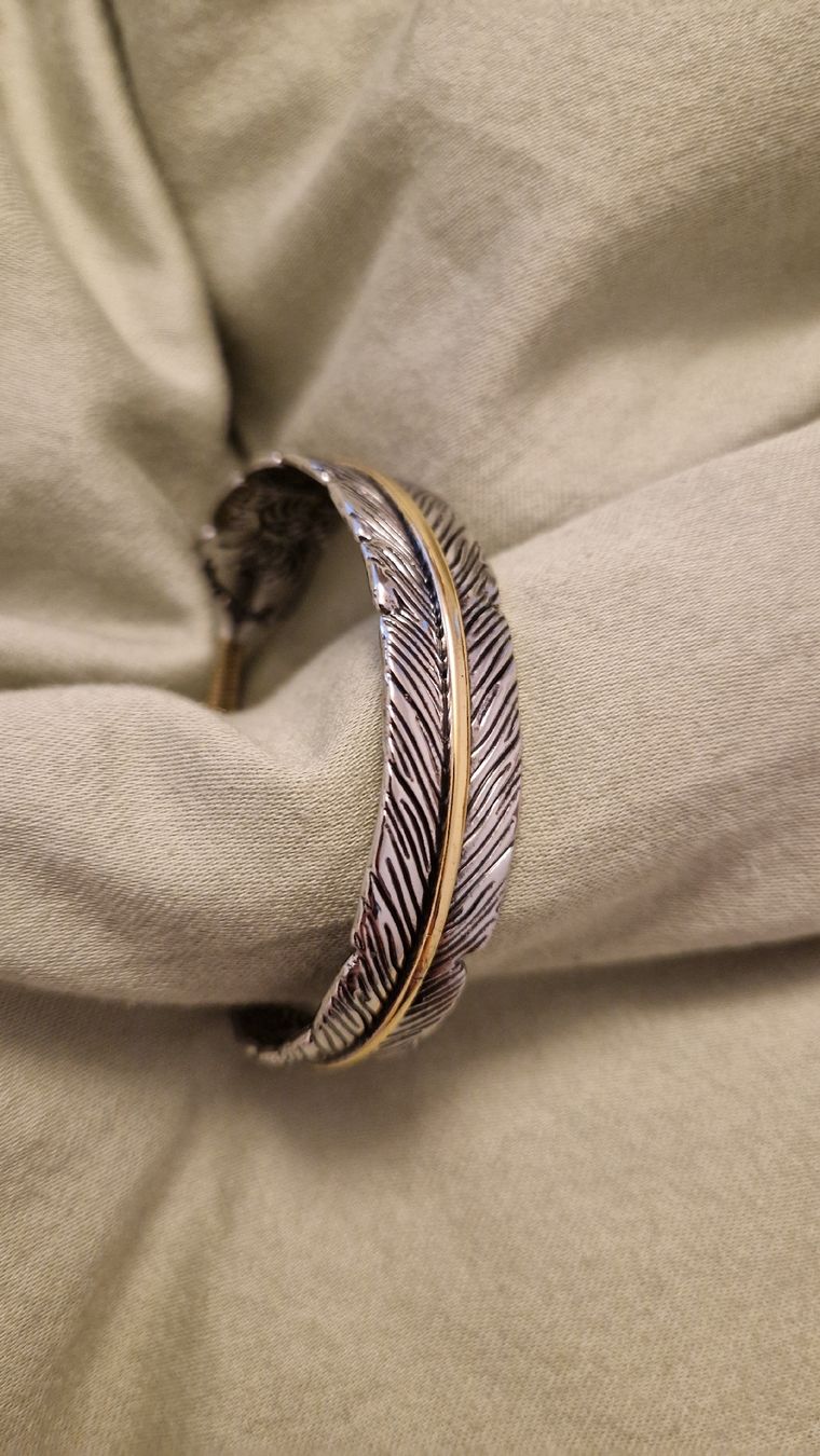 Bracciali & Braccialetti: Feder Armreif - anpassbar – Nuovo (secondo la descrizione) da Safenwil venduto da Lenzburg-Gretzenbach 8