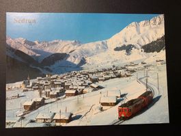 schöne Postkarte von Bugnei & Sedrun Nr. 39228