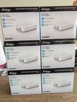 10 Stück dlingko 5-Port Gigabit Easy Desktop Switch