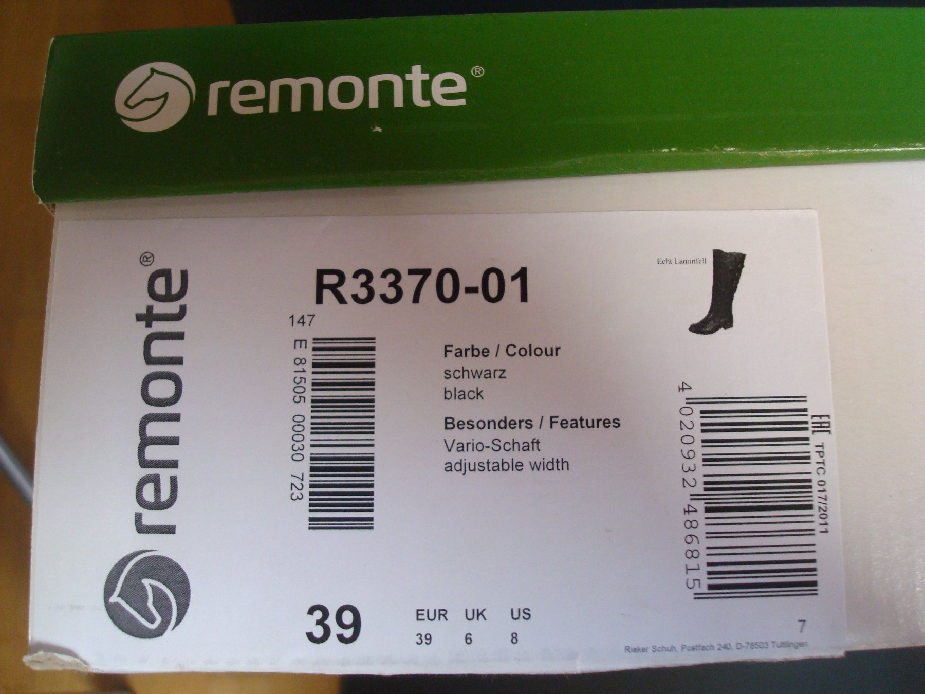 Scarpe da donna: Bottes Noires, Pointure 39 – Nuovo (secondo la descrizione) da Vallorbe venduto da lab_2jrg 4