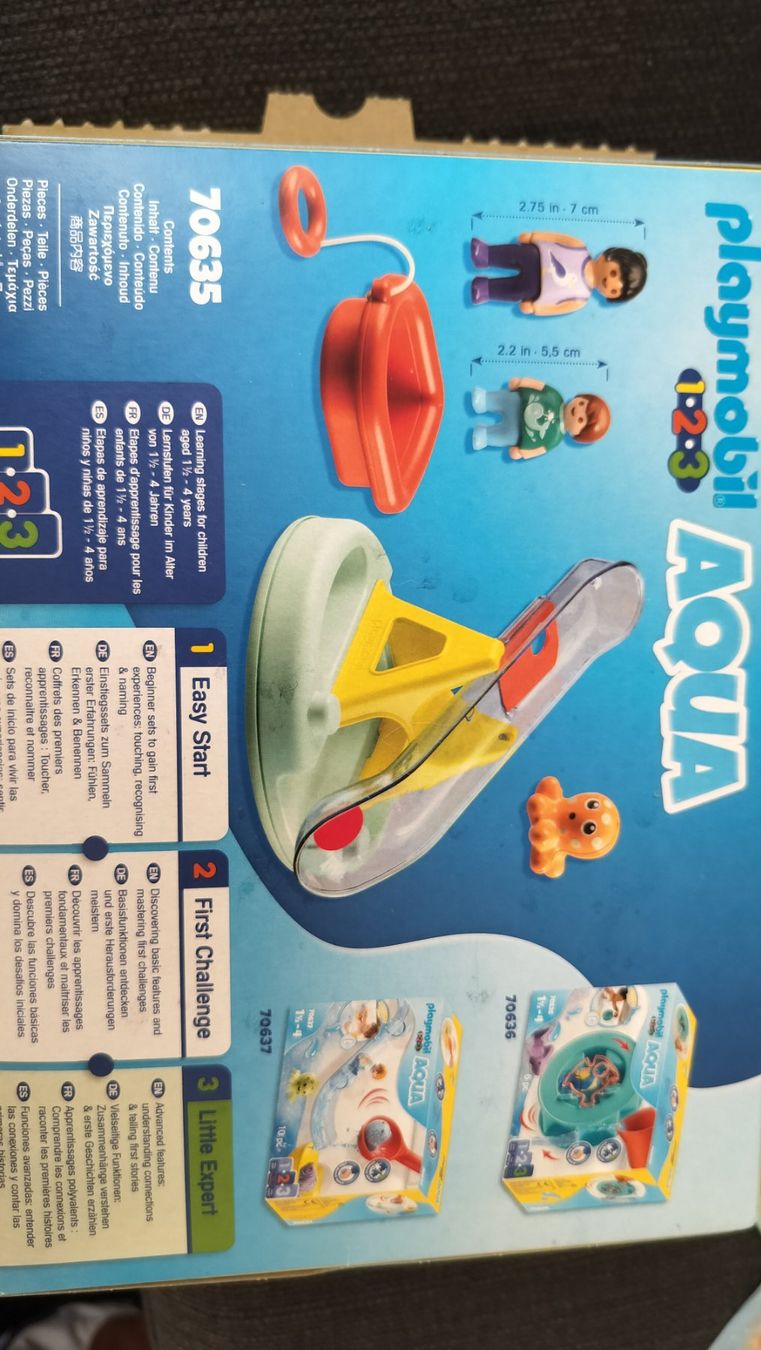 Playmobil Giocattoli: Playmobil 1,2,3 Aqua – Usato da Crans VS venduto da cht_9s2k 1