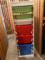Caisses de rangement de rangement a jouet multicolore
