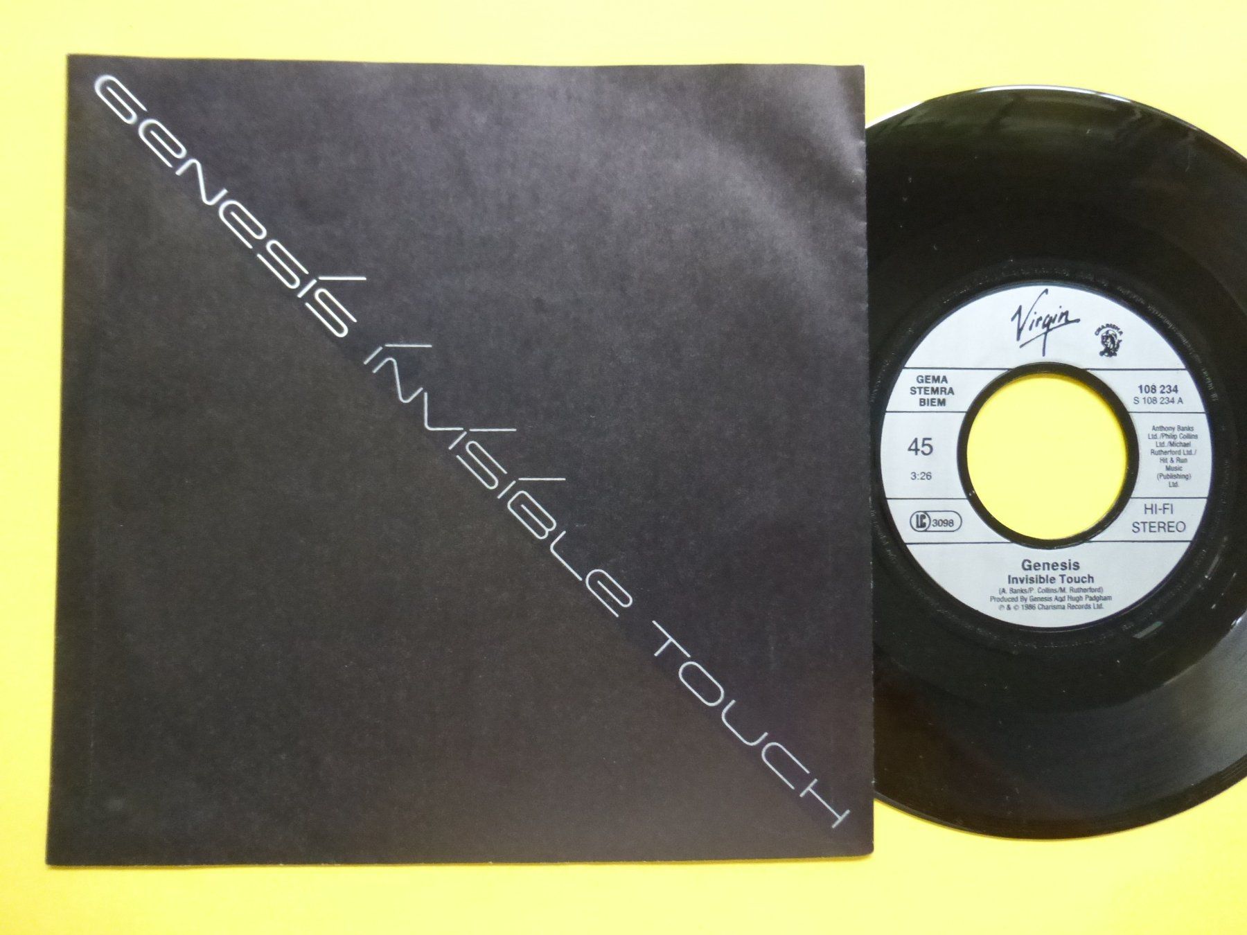 Dischi in vinile: Genesis – Invisible Touch – Usato da Zürich venduto da Swiss57