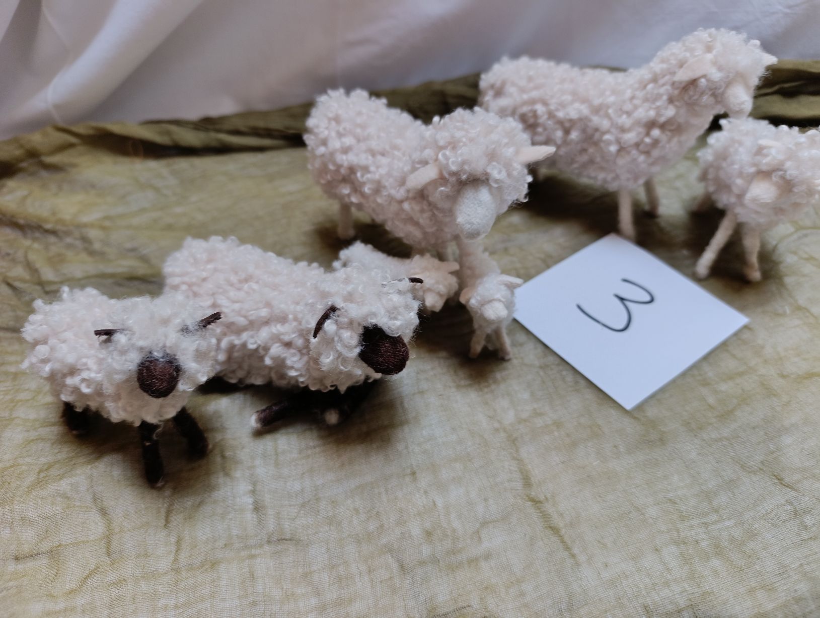 Figuren: Schwarzenberger Krippenfiguren 7 Schafe – Neu (gemäss Beschreibung) aus Oberarth von sil_9dfs 3