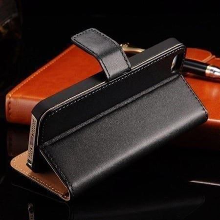 Apple Cover & Protezioni schermo: LUXUS Apple iPhone 5 5S SE Leder Case – Nuovo e nell'imballaggio originale da Zürich venduto da Store-247 2