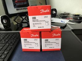 3 Danfoss ABN stellantrieb für Fuss- Bodenheizungen 230 V