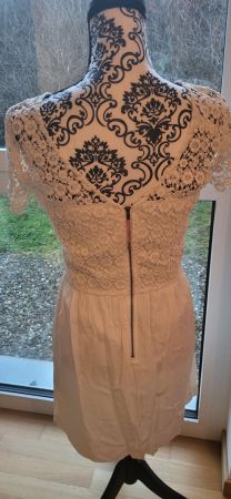 Robe d'été Tommy Hilfiger, dentelle blanche, taille S