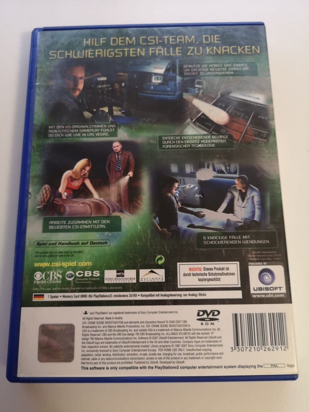 Giochi: CSI: Mord in 3 Dimensionen (PS2) – Usato da Herisau venduto da Seyashop1 2