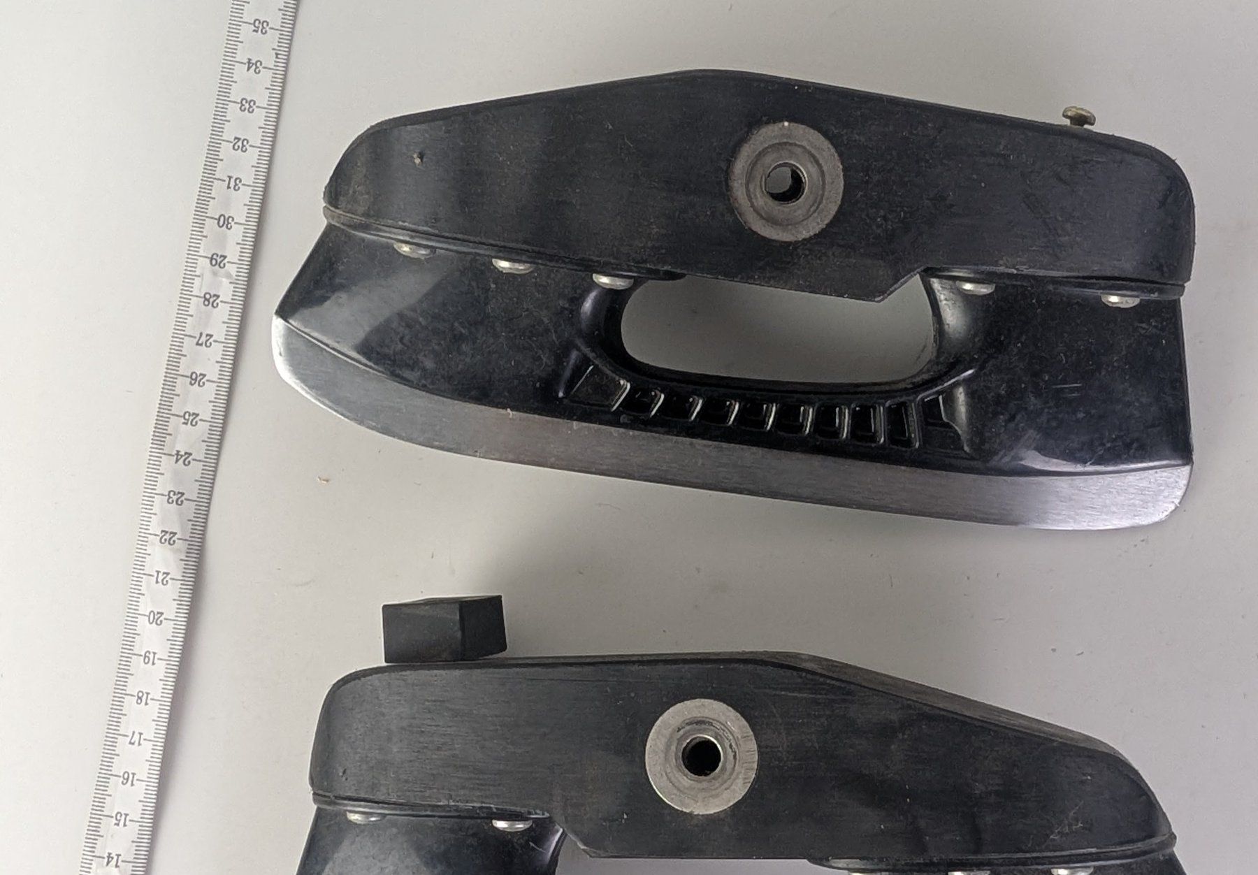 Bauer Pattini da ghiaccio: Bauer Tuuk Carbon Schlittschuh Kufen – Usato da Zürich venduto da axolottchen 6