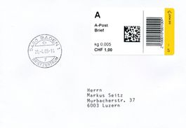 AFS 2.1 DIE POST Ersttag 21.04.2005 Remetschwil FDC 1.00
