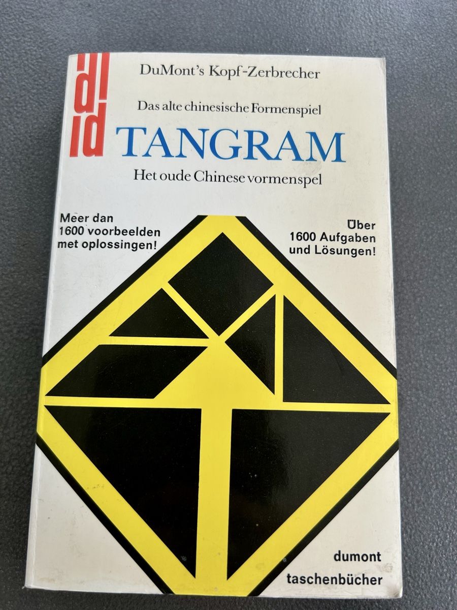Libri: Tangram-Buch 1600 Aufgaben – Usato da St.Gallen venduto da Willisg