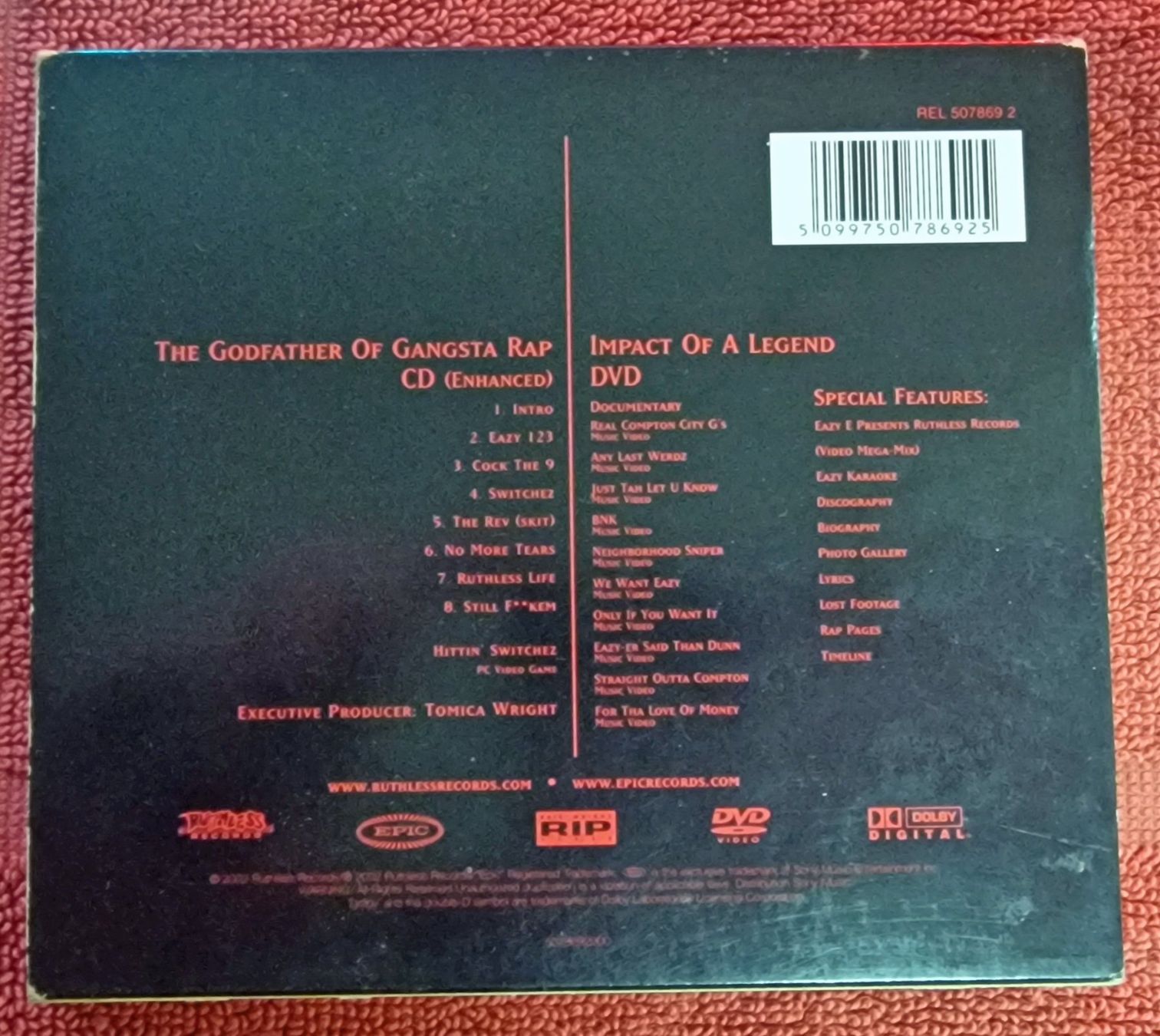 CDs: Eazy-E: Impact Of A Legend CD (2002) – Gebraucht aus Basel von phi_8xhm 1
