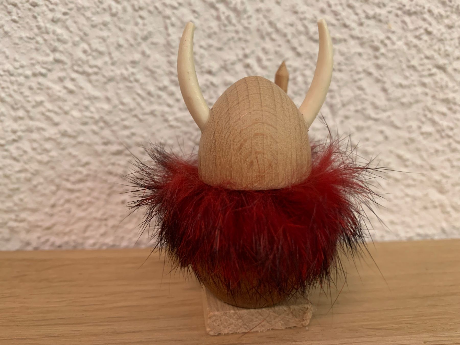 Statuette: Vintage Wikinger Holzfigur – Usato da Arlesheim venduto da Spielmax 4