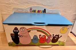 Spielzeugtruhe Barbapapa Holz