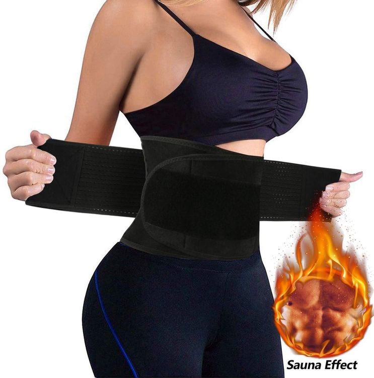 ZLKRHAK Bauchweggürtel Damen & Herren - Schwitzgürtel Für Training Und Sauna