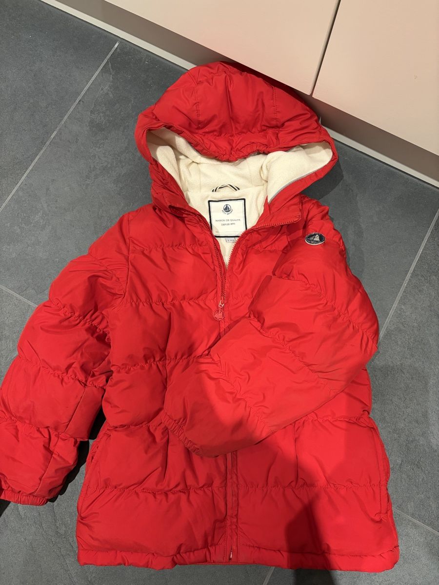 Petit Bateau Giacche & Cappotti: Petit Bateau Wintermantel Gr. 5 j rot – Nuovo (secondo la descrizione) da Bern venduto da Croquant