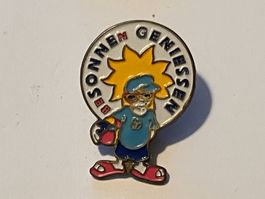1 Pin Sonne Geniessen - besonnen geniessen