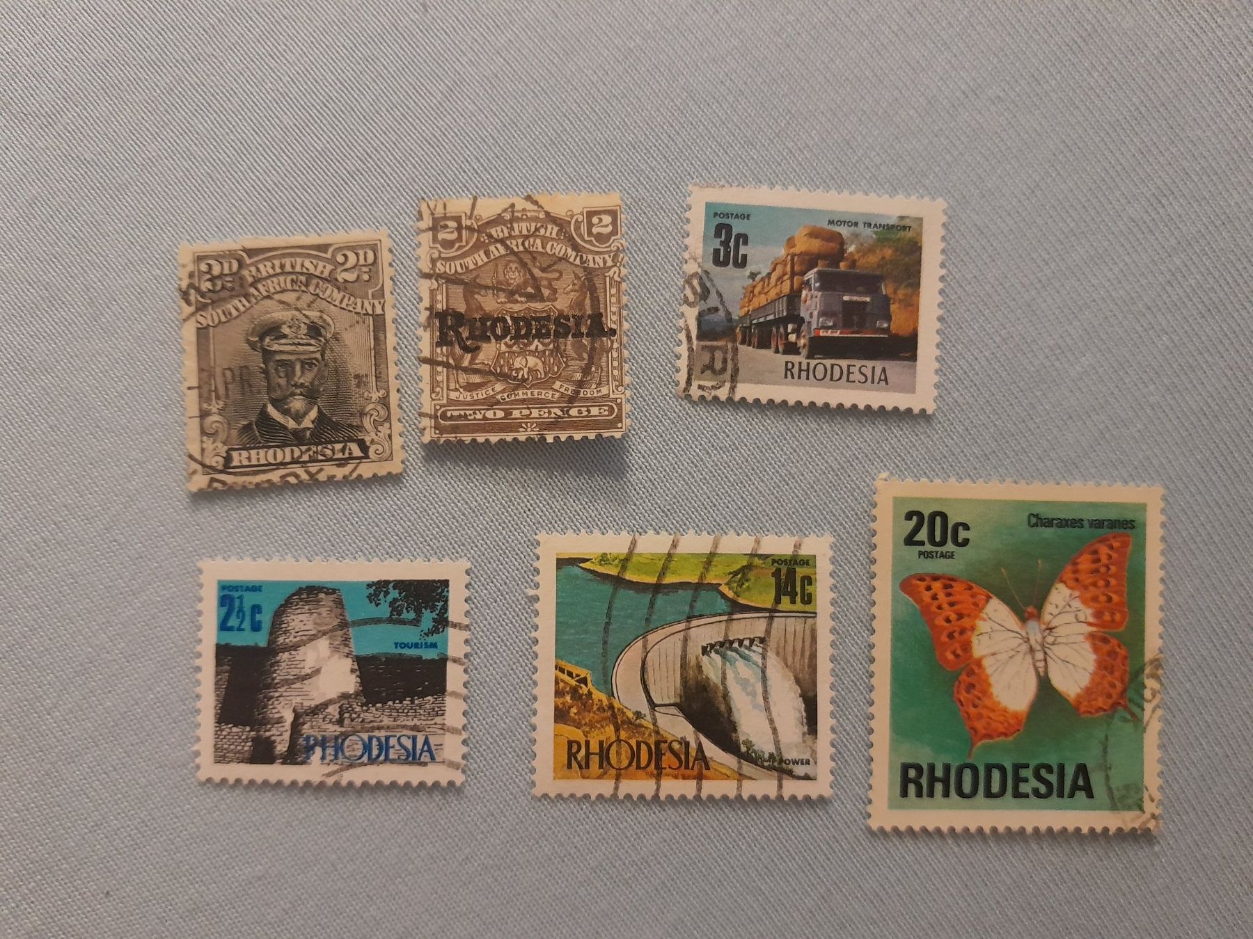 Tutti i francobolli: Lot Briefmarken Rhodesia – Usato da Marly venduto da globetrotter1723