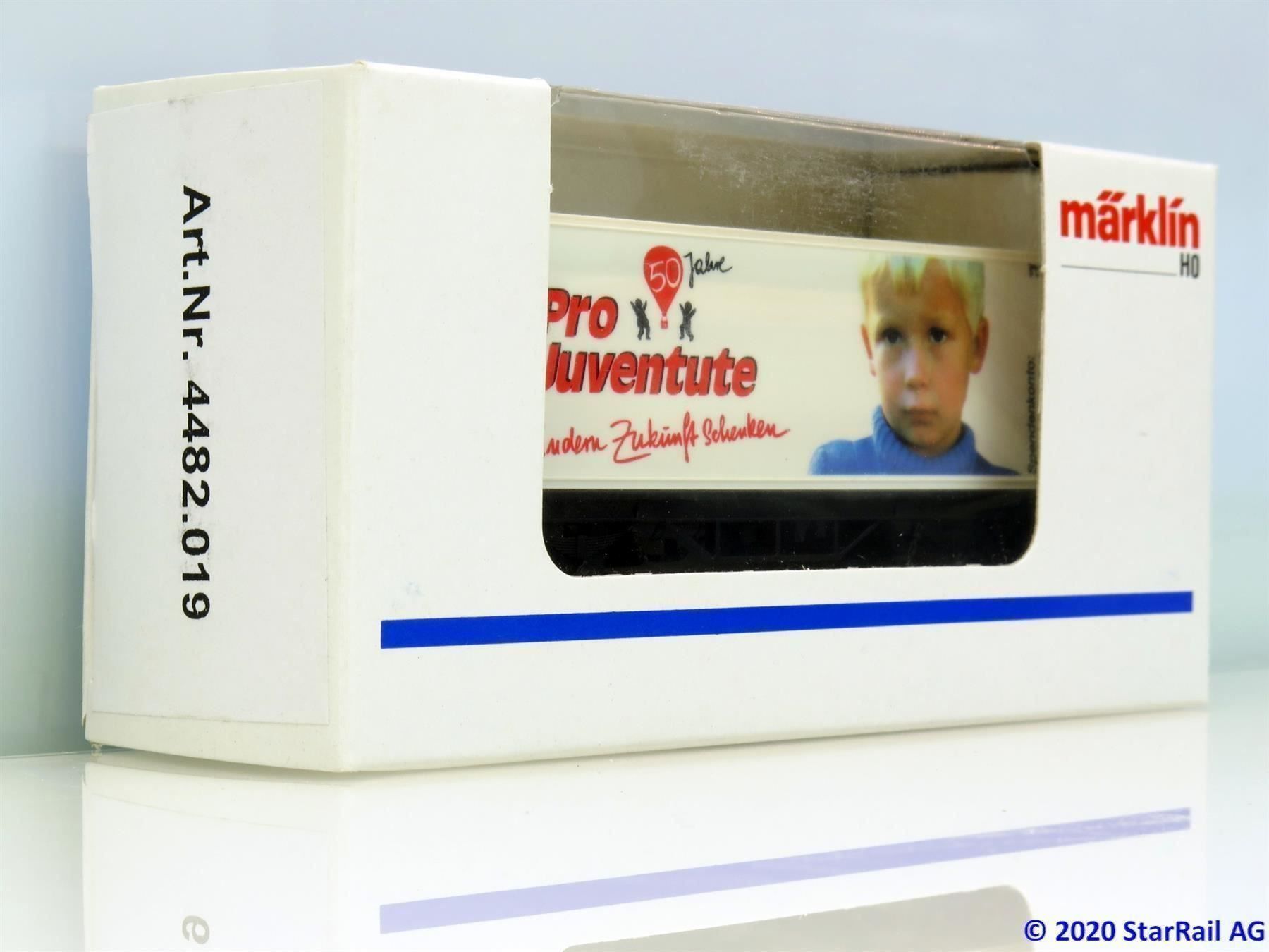 Märklin Modellini di ferrovie: Märklin 4482.019 Containerwagen DB Pro Juventute Ep. IV – Nuovo e nell'imballaggio originale da Ennetbaden venduto da StarTrain 6