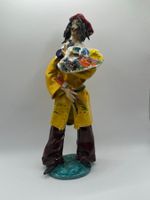 Keramikfigur von "Cascio Dimio" aus Sciacca