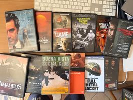 Set mit 12 Filmen auf DVD, deutsche Version