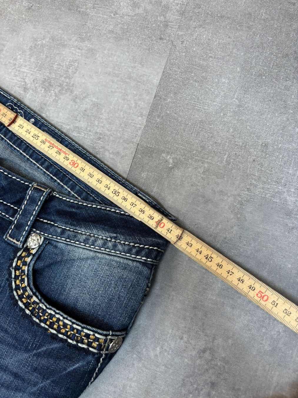 Jeans: Miss Me Bootcut Flared Jeans - Grösse L/29 – Nuovo (secondo la descrizione) da Werdenberg venduto da hase.vintage 6
