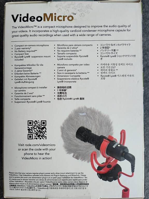 Mikrofone: RØDE VideoMicro – Gebraucht aus Diessenhofen von Ferri68 1
